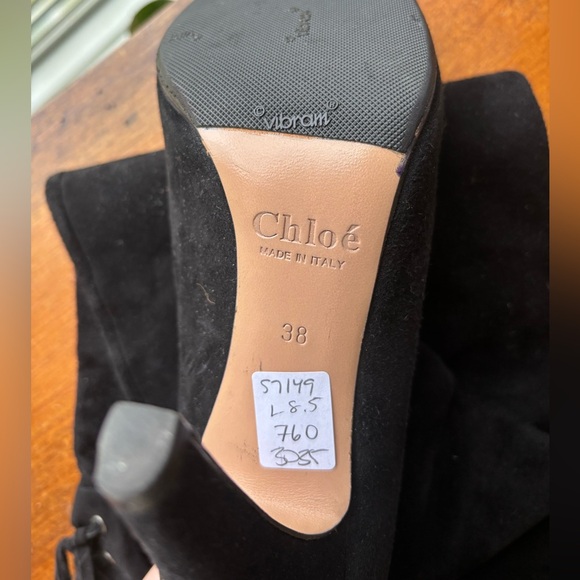 Chloe over the knee heels - Picture 3 of 4
